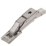 Balama BLUM CLIP top Cristallo 110 grade pentru usi sticla fara arc