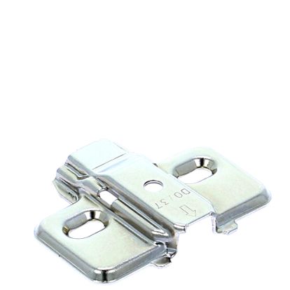 Placuta TITUS pentru balama (T type) cu clips aplicata semiaplicata H~0 mm Placuta TITUS pentru balama (T type) cu clips aplicata semiaplicata H~0 mm