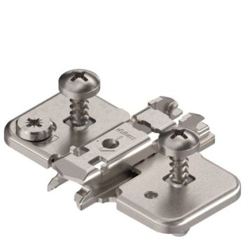 Placuta balama BLUM CLIP nichel cu surub