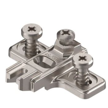 Plăcuță de montaj balama BLUM modul lezenă 3mm cu surub