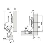Balama TITUS T type cu clips incadrata 110 grade