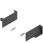 Capac acoperire mare AVENTOS HK top 22K8000 stanga+dreapta, gri inchis