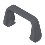 Limitator unghi de deschidere 110 grade pentru balama 155 grade, gri inchis 70T7553