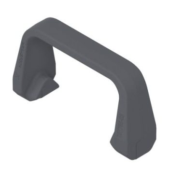 Limitator unghi de deschidere 110 grade pentru balama 155 grade, gri inchis 70T7553