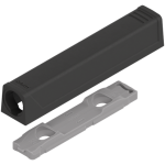 TIP ON 956A1201 placuta adaptare dreapta pt varianta lunga; negru carbon (20 32mm) (03735328)