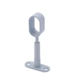 suport intermediar reglabil pentru bară ovală albă